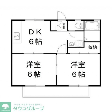 パナハイツ丹羽の物件間取画像